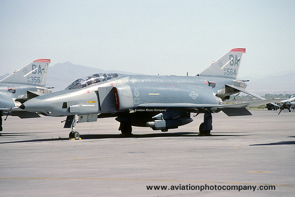 USAF 67 TRW 91 TRS McDonnell RF-4C Phantom 68-0564/BA (1991)
