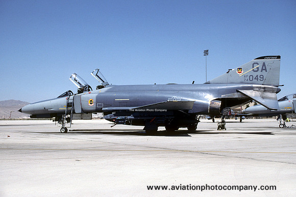 USAF 35 TFW 21 TFTS McDonnell F-4E Phantom 74-1049/GA (1991)
