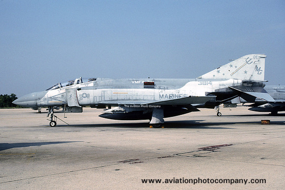 US Marines VMFA-321 McDonnell F-4S Phantom 153814/MG-08 (1991)