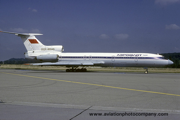 Aeroflot Tupolev Tu-154 CCCP-85545 (1987)