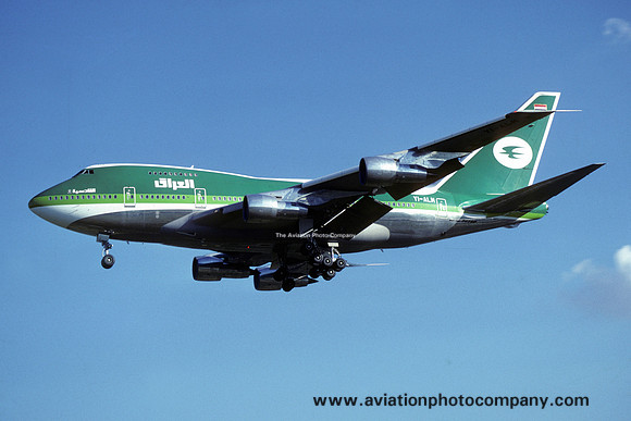 Iraqi Airways Boeing 747SP-70 YI-ALM (1987)