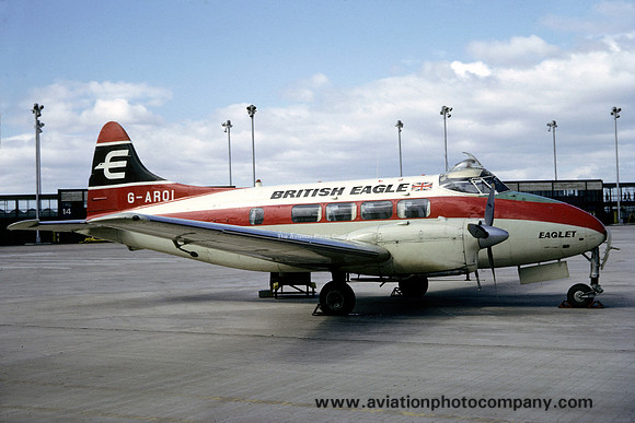 British Eagle De Havilland Dove G-AROI (1967)