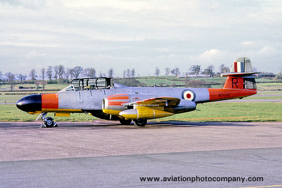 RAF 3 CAACU Gloster Meteor TT.20 WD646/R (1967)