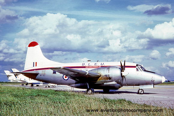 RAF Blind Landing Experimental Unit Vickers Varsity T.1 WF417 (1965)