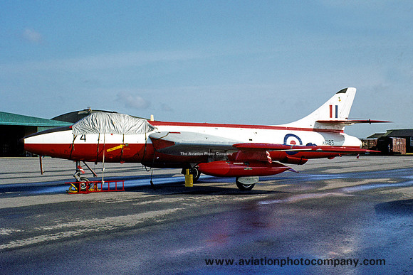 RAF 4 FTS Hawker Hunter F.6 XG185/74 (1973)