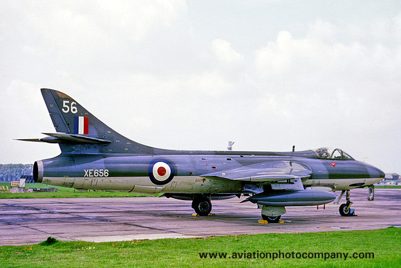 RAF 229 OCU Hawker Hunter F.6 XE656/56 (1967)