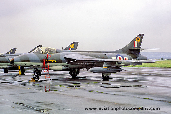 RAF 229 OCU 79 Squadron Hawker Hunter F.6 XJ634/34 (1970)