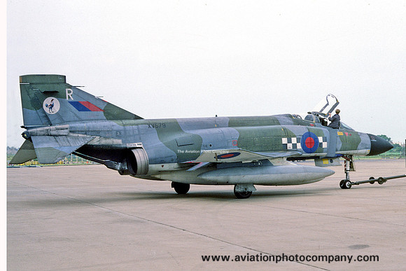 RAF 43 Squadron McDonnell F-4K Phantom FG.1 XV579/R (1984)