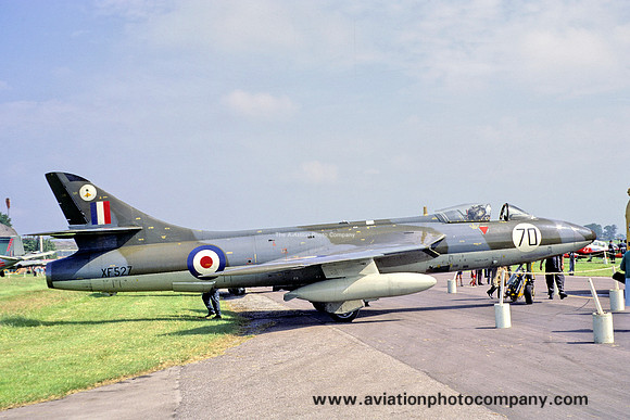 RAF 4 FTS Hawker Hunter F.6 XF527/70 (1971)