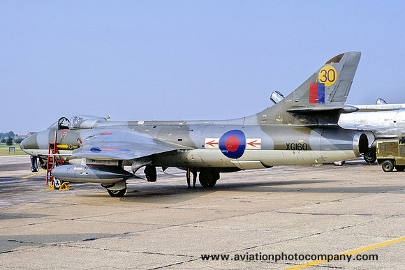 RAF 229 OCU 79 Squadron Hawker Hunter F.6 XG160/30 (1973)