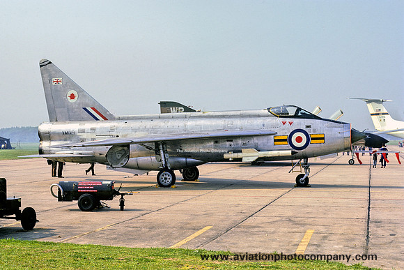 RAF Wattisham TFF English Electric Lightning F.1 XM139 (1973)