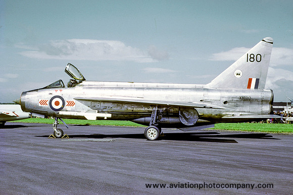 RAF 226 OCU 65 Squadron English Electric Lightning F.1A XM180 (1972)