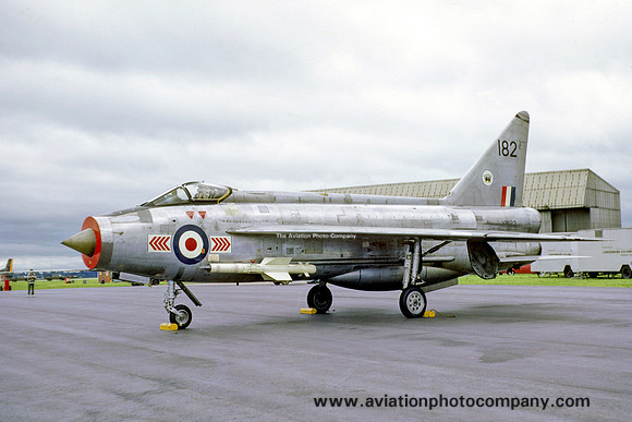 RAF 226 OCU 65 Squadron English Electric Lightning F.1A XM182 (1971)