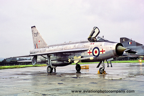 RAF 226 OCU 145 Squadron English Electric Lightning F.3 XP737 (1970)