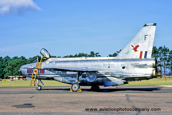 RAF 23 Squadron English Electric Lightning F.6 XR727/F (1971)