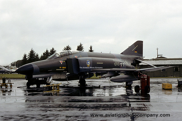 German Air Force JG74 McDonnell F-4F Phantom 38+44 (1980)