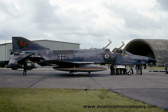 German Air Force AKG51 McDonnell RF-4E Phantom 35+75/AC (1980)
