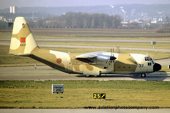 Moroccan Air Force Lockheed C-130H Hercules 4537 (1974)