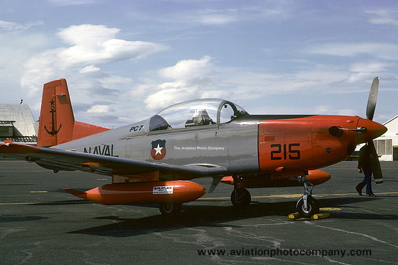 Chilean Navy Pilatus PC-7 215 (1980)