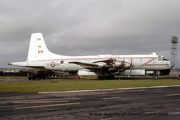 Canadian Air Force 415 Squadron Canadair CP-107 Argus 10736 (1980)