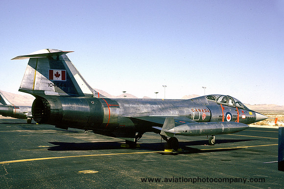 Canadian Air Force 417 Squadron Lockheed CF-104D Starfighter 104644 (1980)