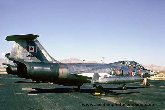 Canadian Air Force 417 Squadron Lockheed CF-104D Starfighter 104645 (1980)
