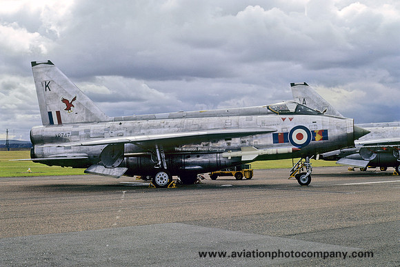 RAF 23 Squadron English Electric Lightning F.6 XR747/K (1972)