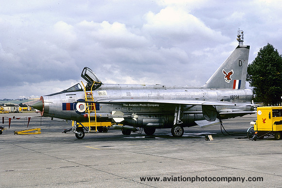 RAF 23 Squadron English Electric Lightning F.6 XR754/D (1972)