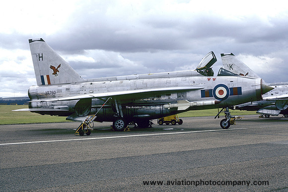 RAF 23 Squadron English Electric Lightning F.6 XR760/H (1972)