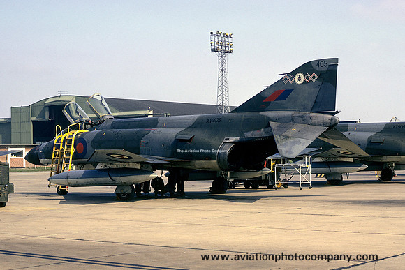 RAF 228 OCU 64 Squadron McDonnell F-4M Phantom FGR.2 XV405 (1974)