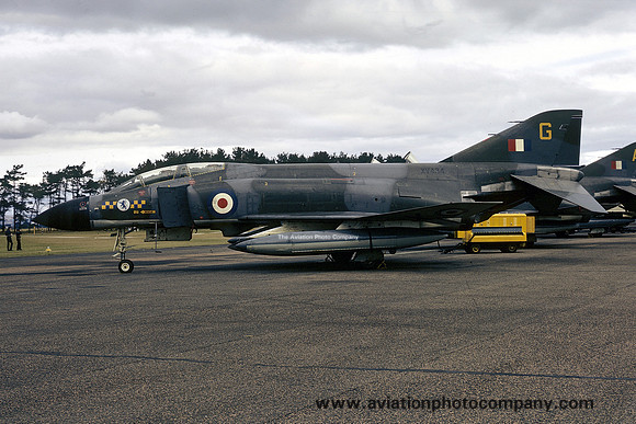RAF 54 Squadron McDonnell F-4M Phantom FGR.2 XV434/G (1972)