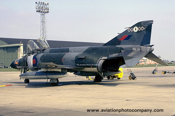 RAF 228 OCU 64 Squadron McDonnell F-4M Phantom FGR.2 XV472 (1974)