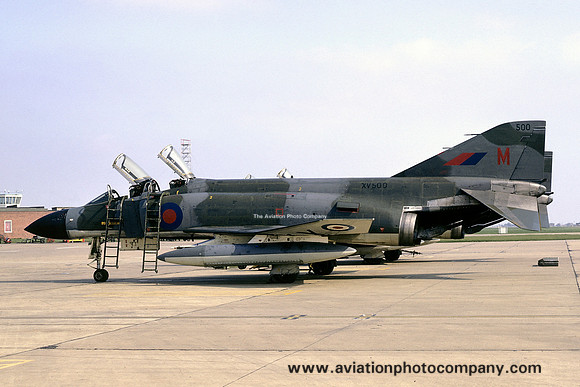 RAF 54 Squadron McDonnell F-4M Phantom FGR.2 XV500/M (1974)