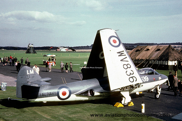 Royal Navy Arbroath AES Hawker Sea Hawk FGA.4 WV836/LM639 (1964)
