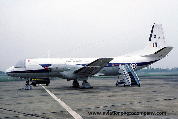 RAF CinC AFNE Avro Andover C.1 XS637 (1985)