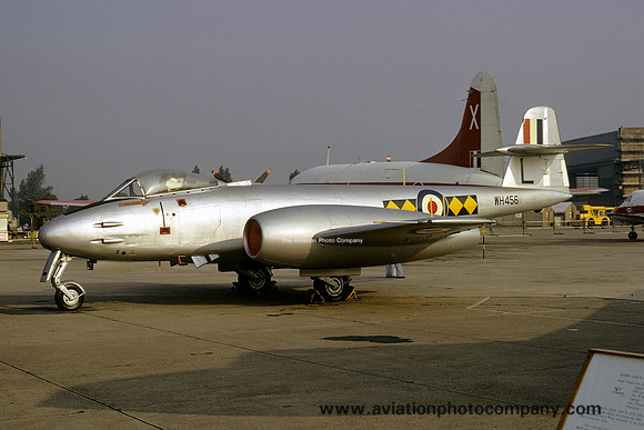 RAF 616 Squadron Gloster Meteor F.8 WH456/L (1973)