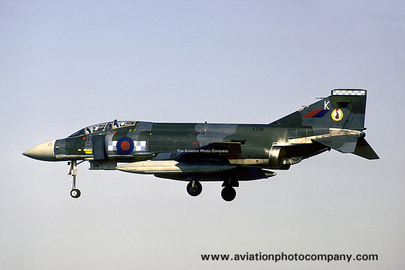 RAF 19 Squadron McDonnell F-4M Phantom FGR.2 XT911/K (1983)