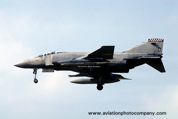 RAF 56 Squadron McDonnell F-4M Phantom FGR.2 XV407/O (1981)