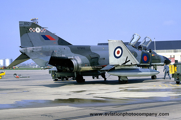 RAF 228 OCU 64 Squadron McDonnell F-4M Phantom FGR.2 XT892 (1974)