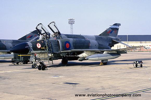 RAF 6 Squadron McDonnell F-4M Phantom FGR.2 XV420/H (1974)