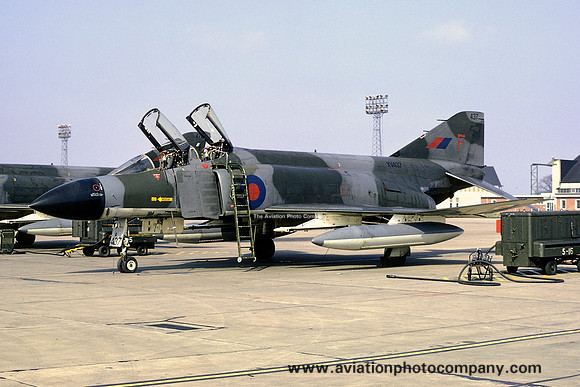 RAF 54 Squadron McDonnell F-4M Phantom FGR.2 XV437/F (1974)