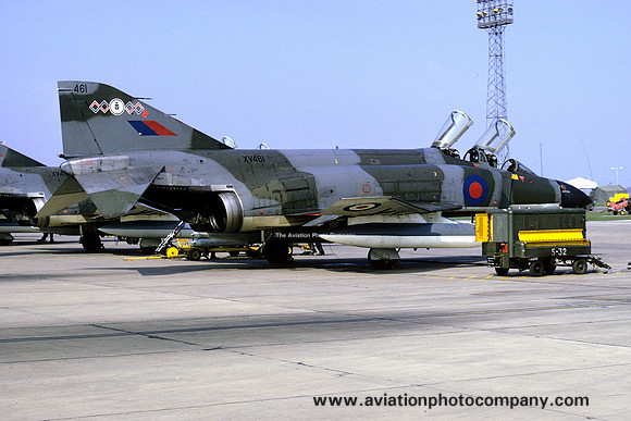 RAF 228 OCU 64 Squadron McDonnell F-4M Phantom FGR.2 XV461 (1974)