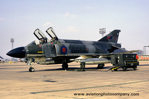 RAF 54 Squadron McDonnell F-4M Phantom FGR.2 XV478/O (1974)