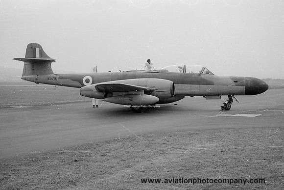 RAF 13 Group Communications Flight Gloster Meteor NF.14 WS781 (1960)