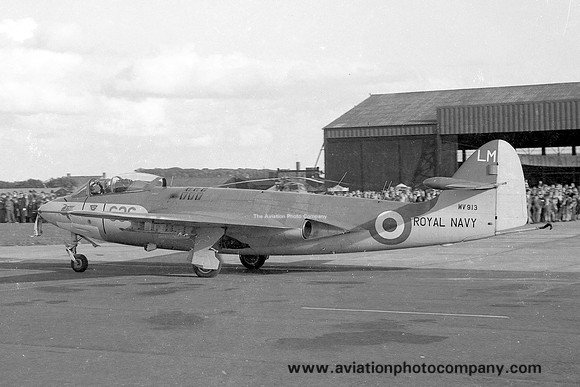 Royal Navy 738 Squadron Hawker Sea Hawk FGA.4 WV913/LM636 (1958)
