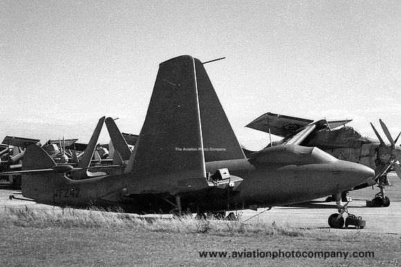 Royal Navy AHU Abbostsinch Hawker Sea Hawk F.2 WF242 (1959)
