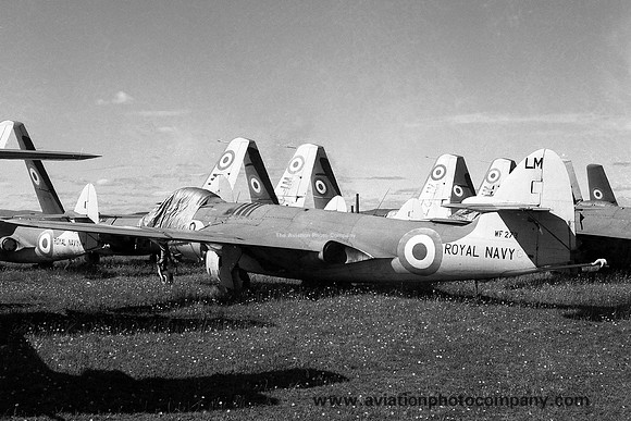 Royal Navy AHU Abbostsinch Hawker Sea Hawk F.2 WF273 (1959)