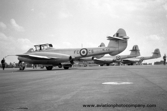 RAF FCCS Gloster Meteor T.7 WL436