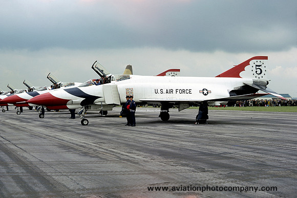 USAF Thunderbirds McDonnell F-4E Phantom 66-0315/5 (1971)