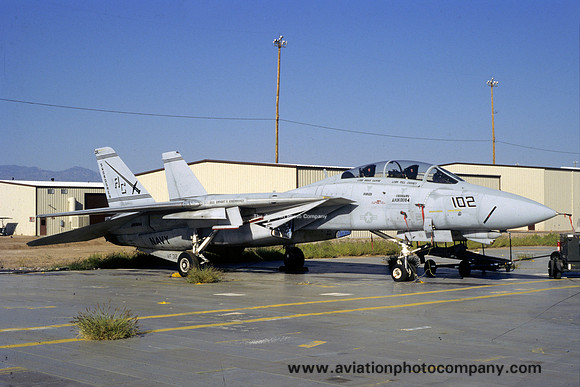 US Navy VF-32 F-14A Tomcat 160384/AC-102 at Davis Monthan